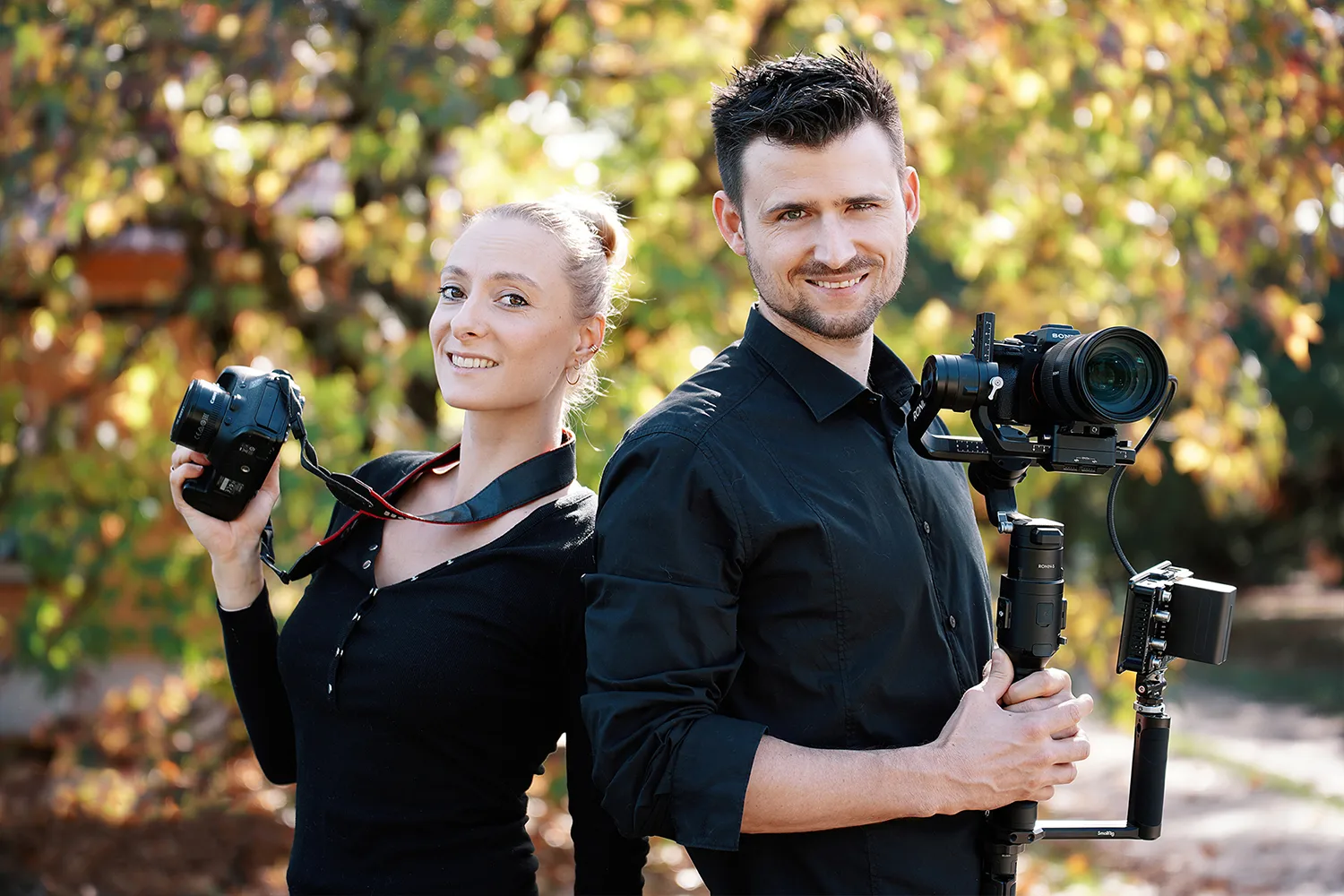 Amélia et Hugo, photographe et vidéaste de mariage basés à Bordeaux