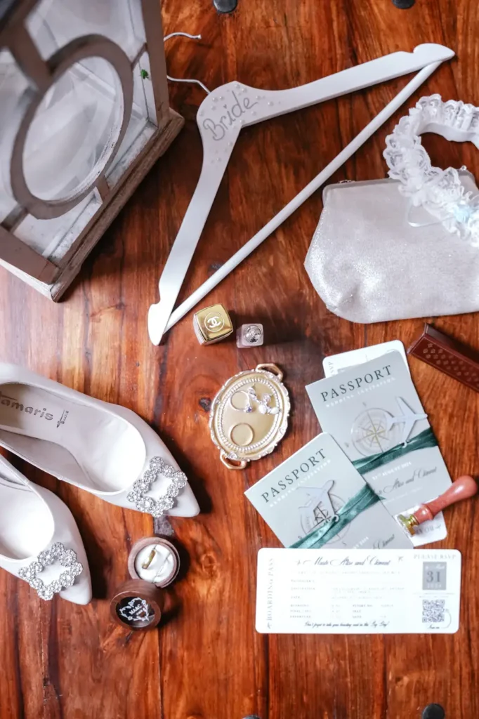 Détail des alliances et accessoires