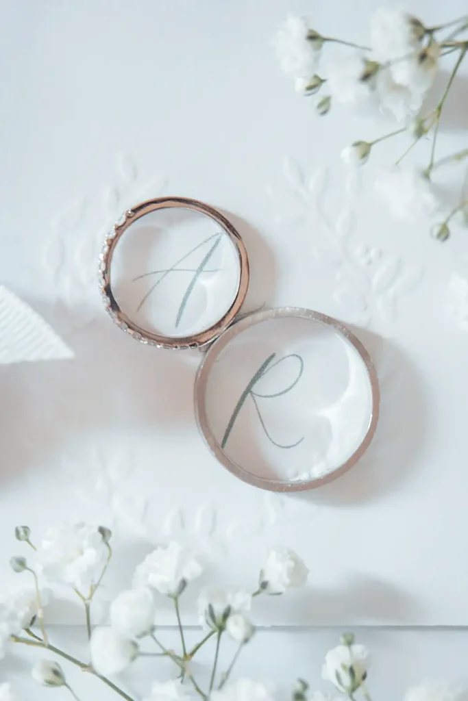 Alliances sur fond blanc