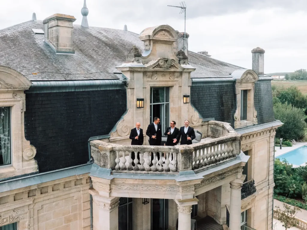 Façade du Château Grattequina en Gironde