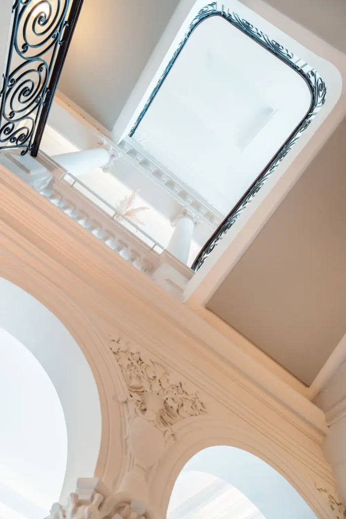 Détail architectural du Château Grattequina