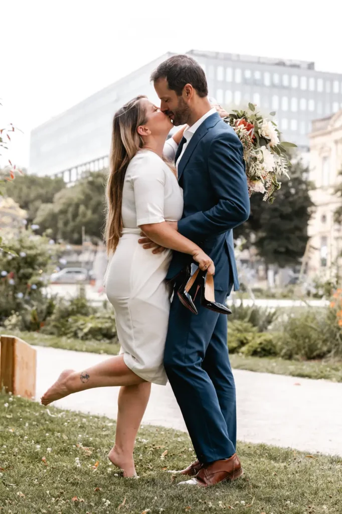 Séance couple romantique au Domaine de Ségur